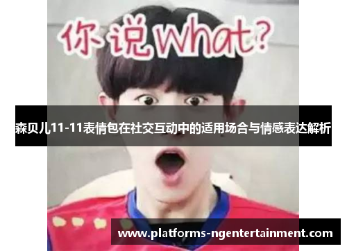 森贝儿11-11表情包在社交互动中的适用场合与情感表达解析