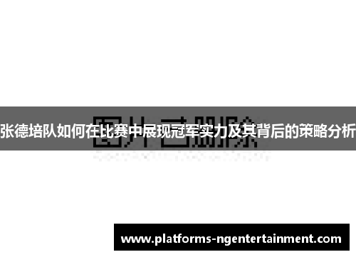 张德培队如何在比赛中展现冠军实力及其背后的策略分析